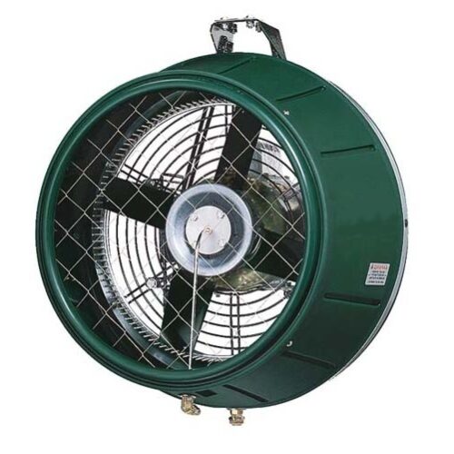 Mistventilatoren ontgeuringssysteem